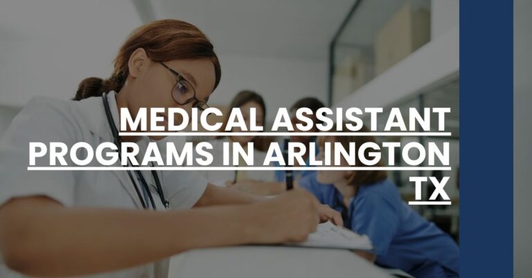 Medical Assistant Programs in Arlington TX Feature Image