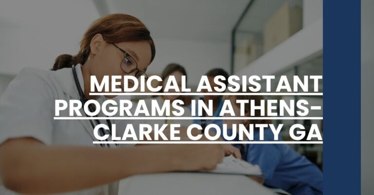 Medical Assistant Programs in Athens-Clarke County GA Feature Image