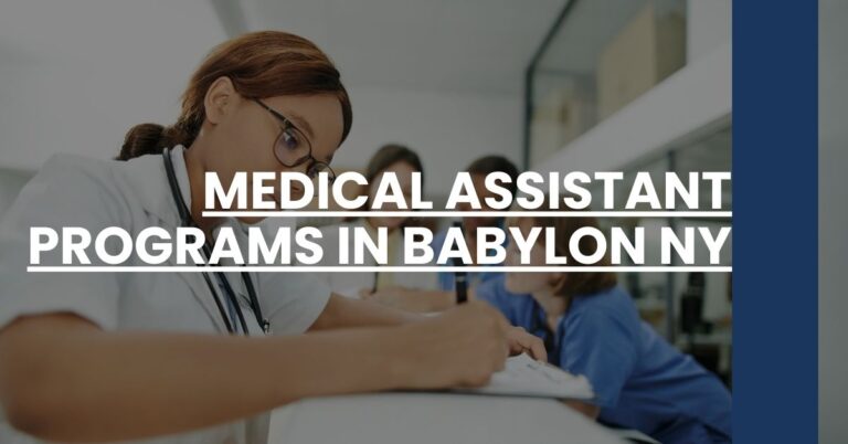 Medical Assistant Programs in Babylon NY Feature Image