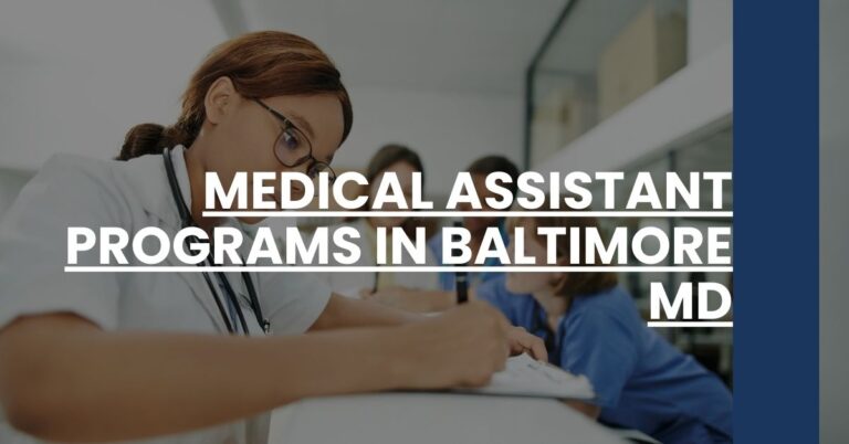 Medical Assistant Programs in Baltimore MD Feature Image