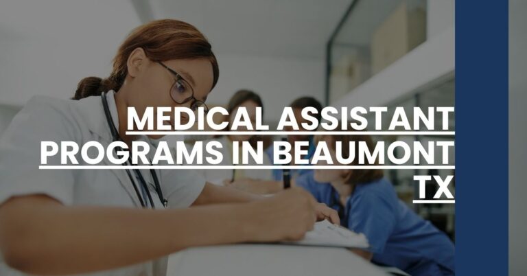 Medical Assistant Programs in Beaumont TX Feature Image
