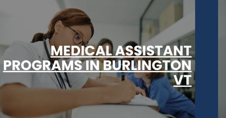 Medical Assistant Programs in Burlington VT Feature Image