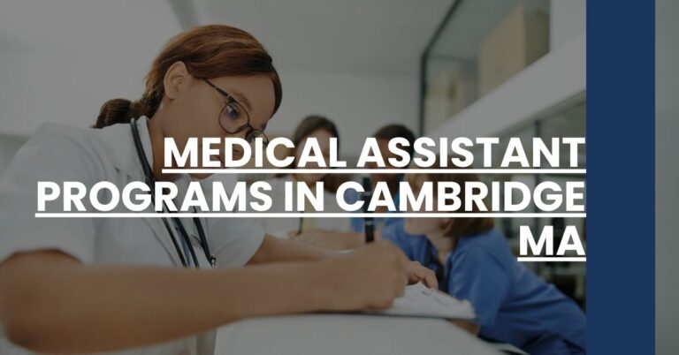 Medical Assistant Programs in Cambridge MA Feature Image