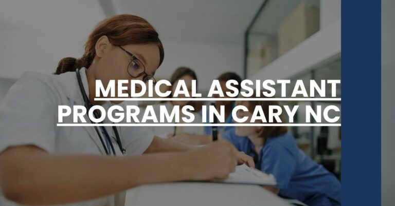 Medical Assistant Programs in Cary NC Feature Image