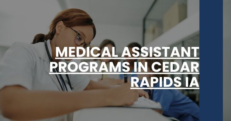 Medical Assistant Programs in Cedar Rapids IA Feature Image