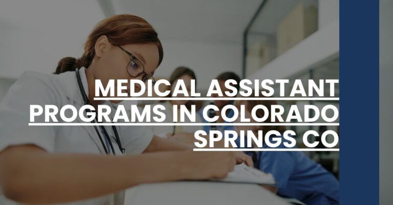 Medical Assistant Programs in Colorado Springs CO Feature Image