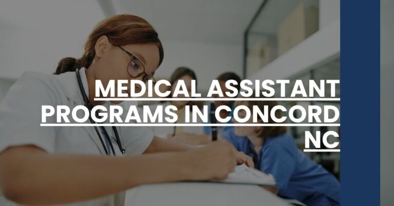 Medical Assistant Programs in Concord NC Feature Image