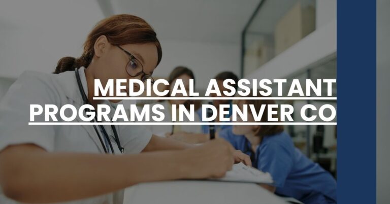 Medical Assistant Programs in Denver CO Feature Image