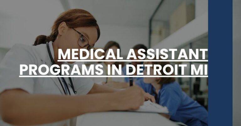 Medical Assistant Programs in Detroit MI Feature Image