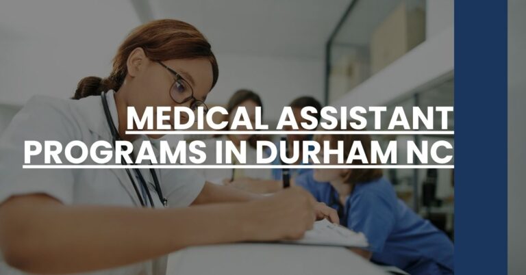 Medical Assistant Programs in Durham NC Feature Image