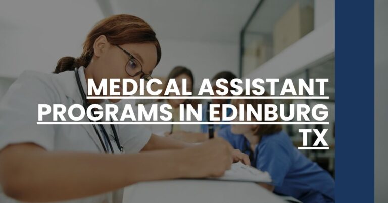 Medical Assistant Programs in Edinburg TX Feature Image