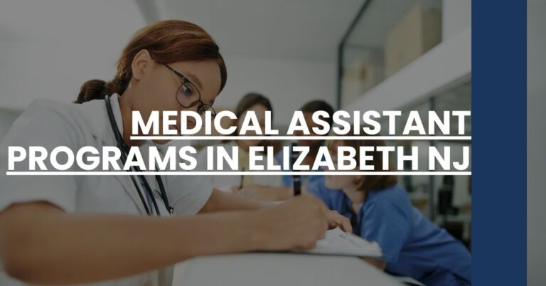 Medical Assistant Programs in Elizabeth NJ Feature Image