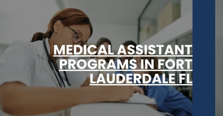 Medical Assistant Programs in Fort Lauderdale FL Feature Image