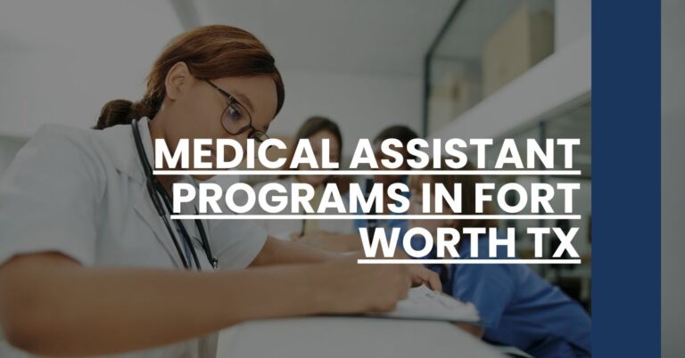 Medical Assistant Programs in Fort Worth TX Feature Image