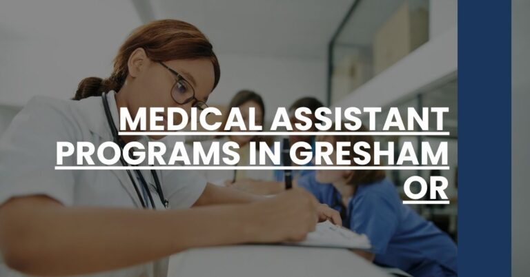 Medical Assistant Programs in Gresham OR Feature Image