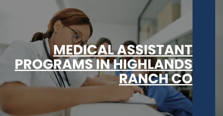 Medical Assistant Programs in Highlands Ranch CO Feature Image