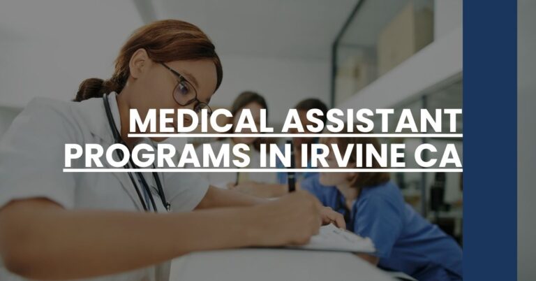 Medical Assistant Programs in Irvine CA Feature Image