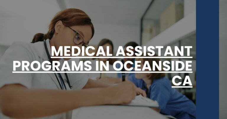 Medical Assistant Programs in Oceanside CA Feature Image