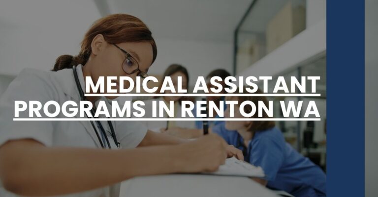 Medical Assistant Programs in Renton WA Feature Image