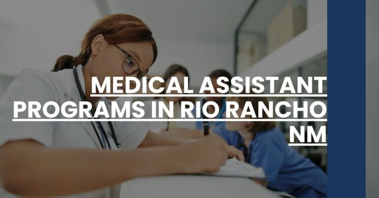 Medical Assistant Programs in Rio Rancho NM Feature Image