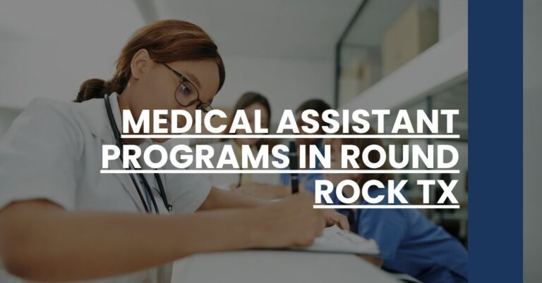 Medical Assistant Programs in Round Rock TX Feature Image