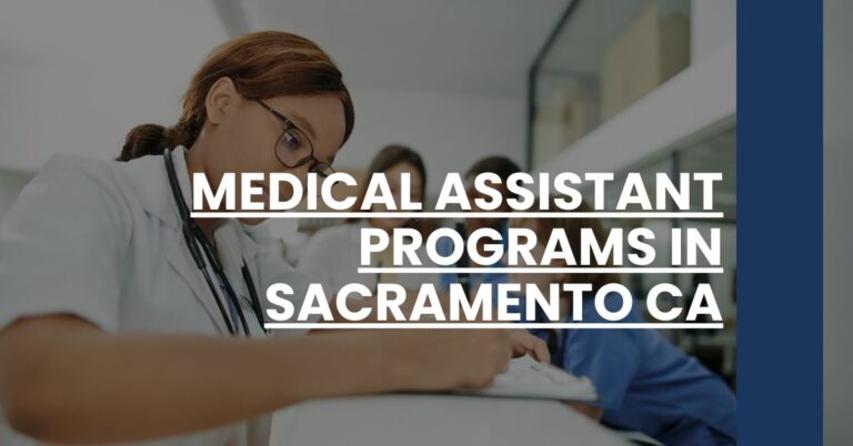 Medical Assistant Programs in Sacramento CA Feature Image