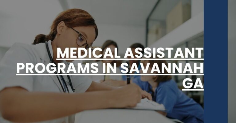 Medical Assistant Programs in Savannah GA Feature Image