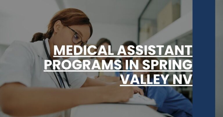 Medical Assistant Programs in Spring Valley NV Feature Image