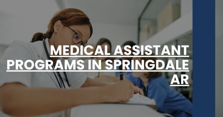 Medical Assistant Programs in Springdale AR Feature Image