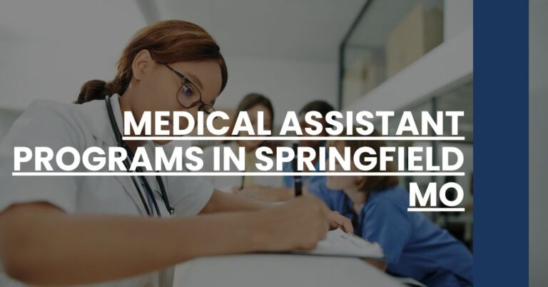 Medical Assistant Programs in Springfield MO Feature Image