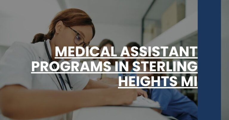 Medical Assistant Programs in Sterling Heights MI Feature Image