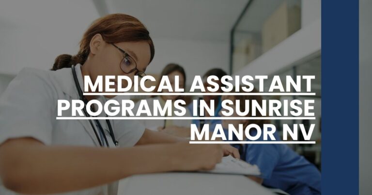 Medical Assistant Programs in Sunrise Manor NV Feature Image