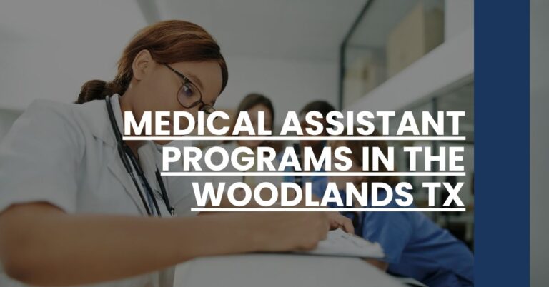 Medical Assistant Programs in The Woodlands TX Feature Image