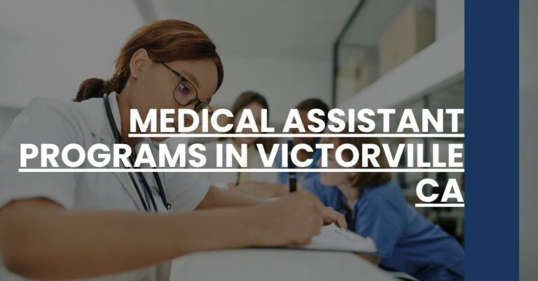 Medical Assistant Programs in Victorville CA Feature Image