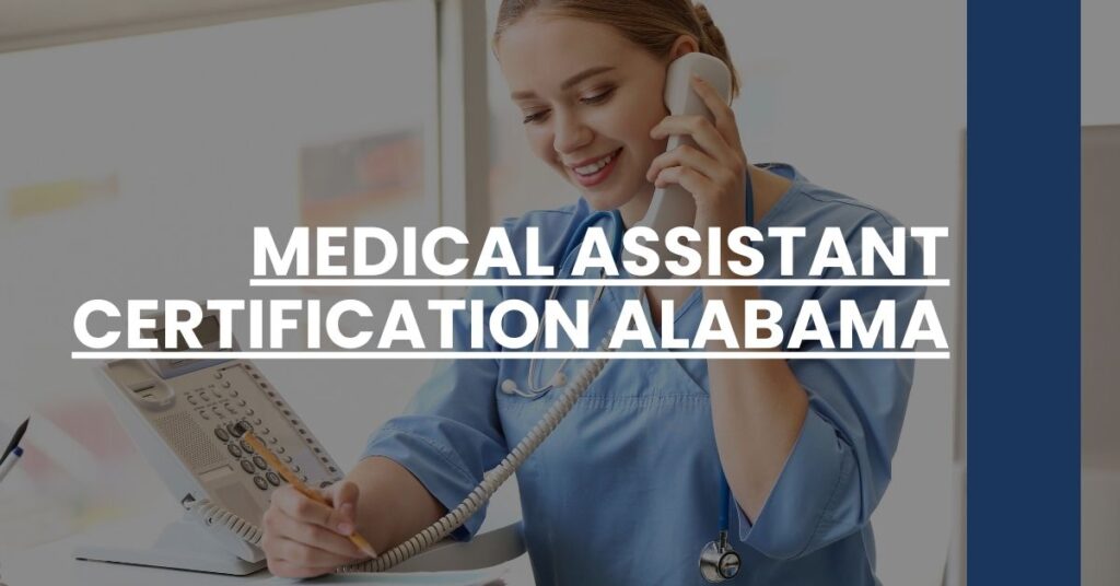 Medical Assistant Certification Alabama Feature Image