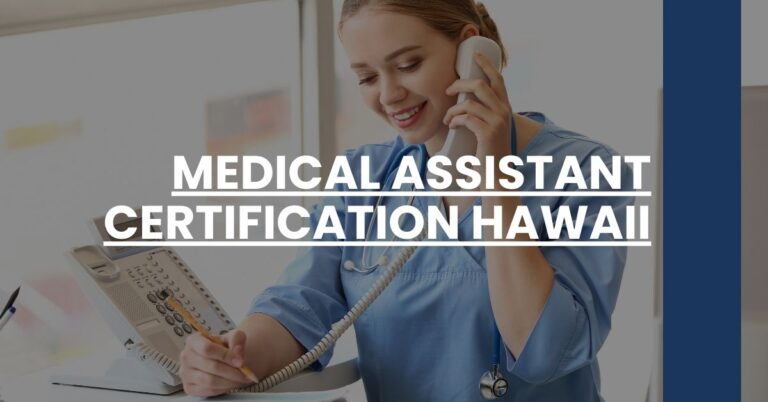 Medical Assistant Certification Hawaii Feature Image