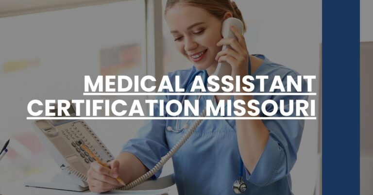 Medical Assistant Certification Missouri Feature Image