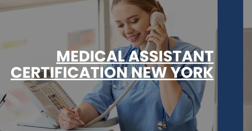 Medical Assistant Certification New York Feature Image