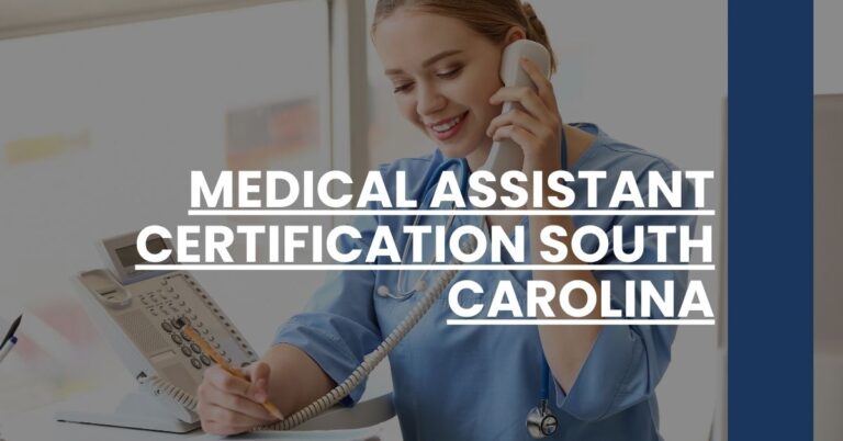 Medical Assistant Certification South Carolina Feature Image