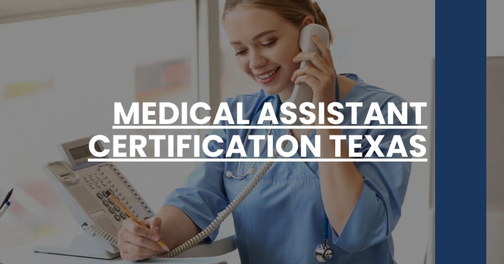 Medical Assistant Certification Texas Feature Image