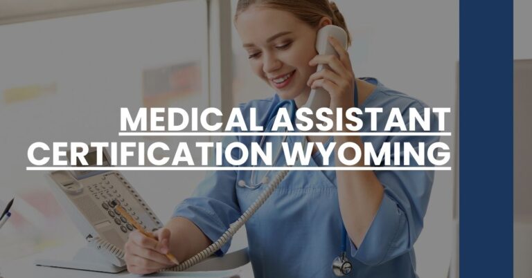 Medical Assistant Certification Wyoming Feature Image