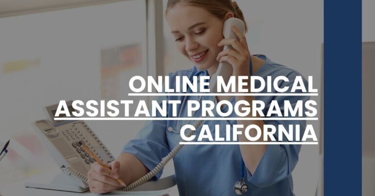 Online Medical Assistant Programs California Feature Image