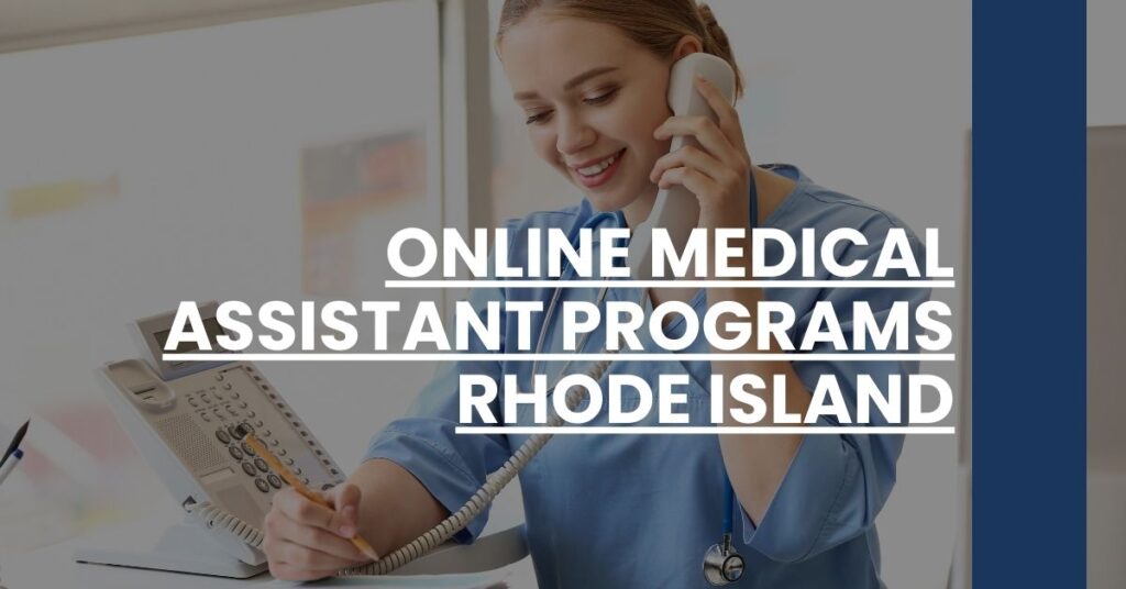 Online Medical Assistant Programs Rhode Island Feature Image